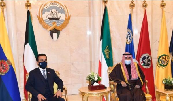 رئیس مجلس عراق با امیر و ولیعهد کویت دیدار کرد